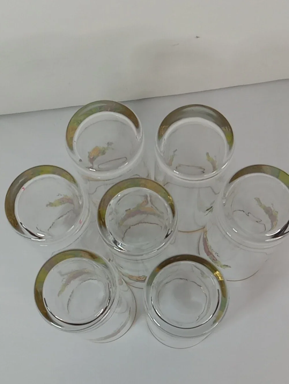 Vintage Royal Albert Gold-Rim Old Country Roses Highball Glasses - Set of 6